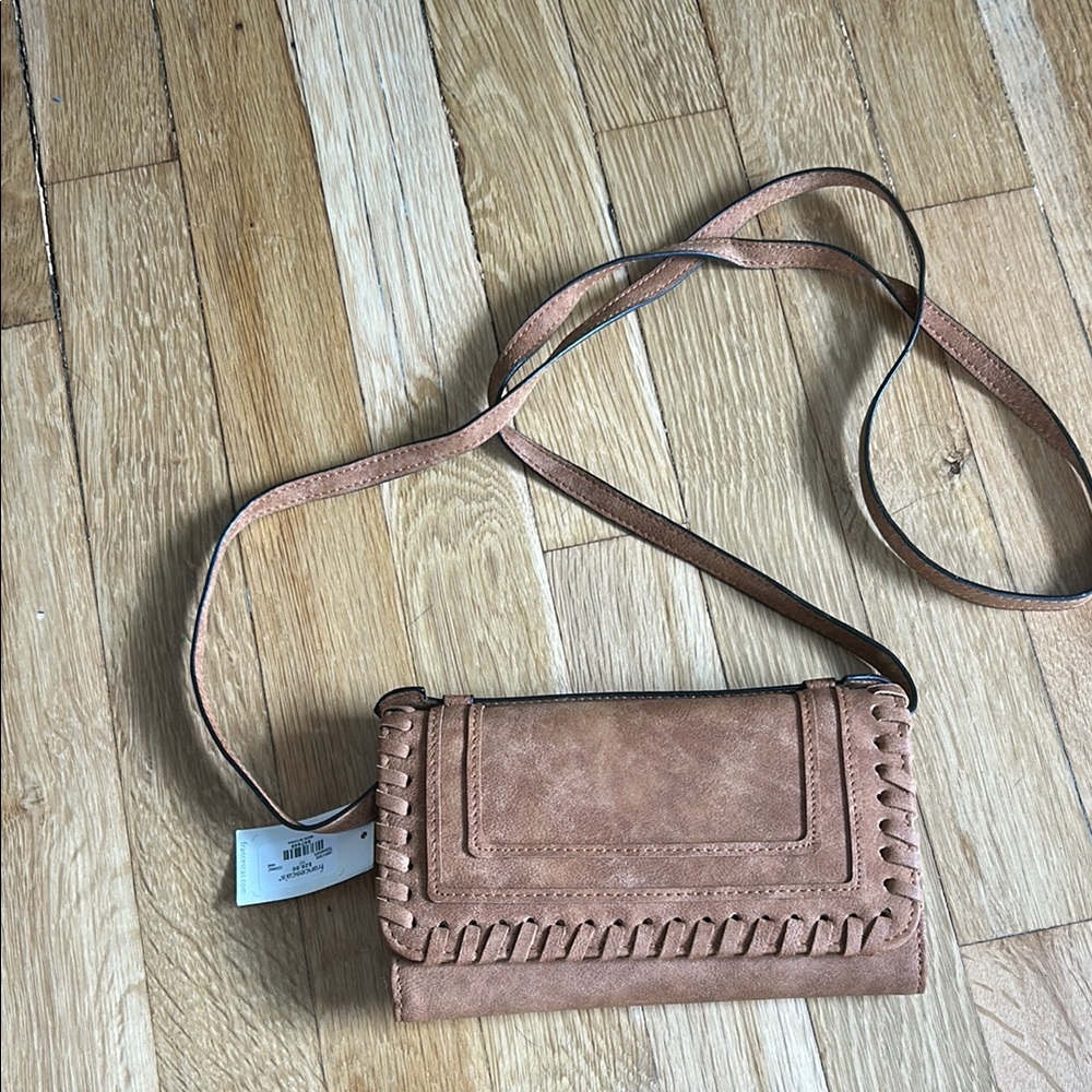 SOLD- Tan Crossbody Bag
